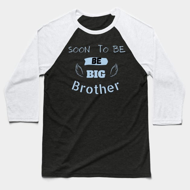 big brother to be anouncement pregnancy Baseball T-Shirt by Maroon55